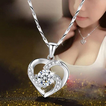 125.png Cute Bear Pendant Necklace and Earring Set for Women ?C Waterproof Stainless Steel Jewelry Gift - Image 1