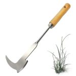 Stainless Steel Pizza Cutter with Grip and Food Lifter - Image 3