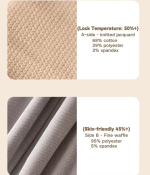 Premium 6-Layer Muslin Cotton & Bamboo Blend Baby Swaddle Blanket - Image 5