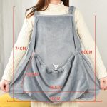 Cat Paw Furry Backpack Purse with Adjustable Straps and Zipper for Women and Girls - Image 4