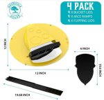 4-Piece Car Window Privacy Curtain Set with Rear Divider and Storage Bag - Image 5
