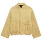Baby Girl Hooded Winter Coat with Mesh Detail and Slim Waist Design - Image 5