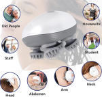 Mushroom Humidifier with Raining Cloud Lamp Aromatherapy - Colorful Raindrop Light Essential Oil Diffuser - Image 3