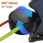 Durable Interactive Squeaky Dog Training Ring - TPR Rubber Teeth Cleaner - Image 2