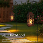 Enchanting Solar-Powered 3D Kinetic Wind Sculpture for Gardens - Image 7