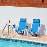 2-Person Outdoor Hammock with Mosquito Net - Portable Parachute Fabric Camping Bed - Image 3