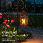Enchanting Solar-Powered 3D Kinetic Wind Sculpture for Gardens - Image 5