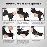 Adjustable Self-Heating Magnetic Therapy Back and Waist Support Belt - Image 4