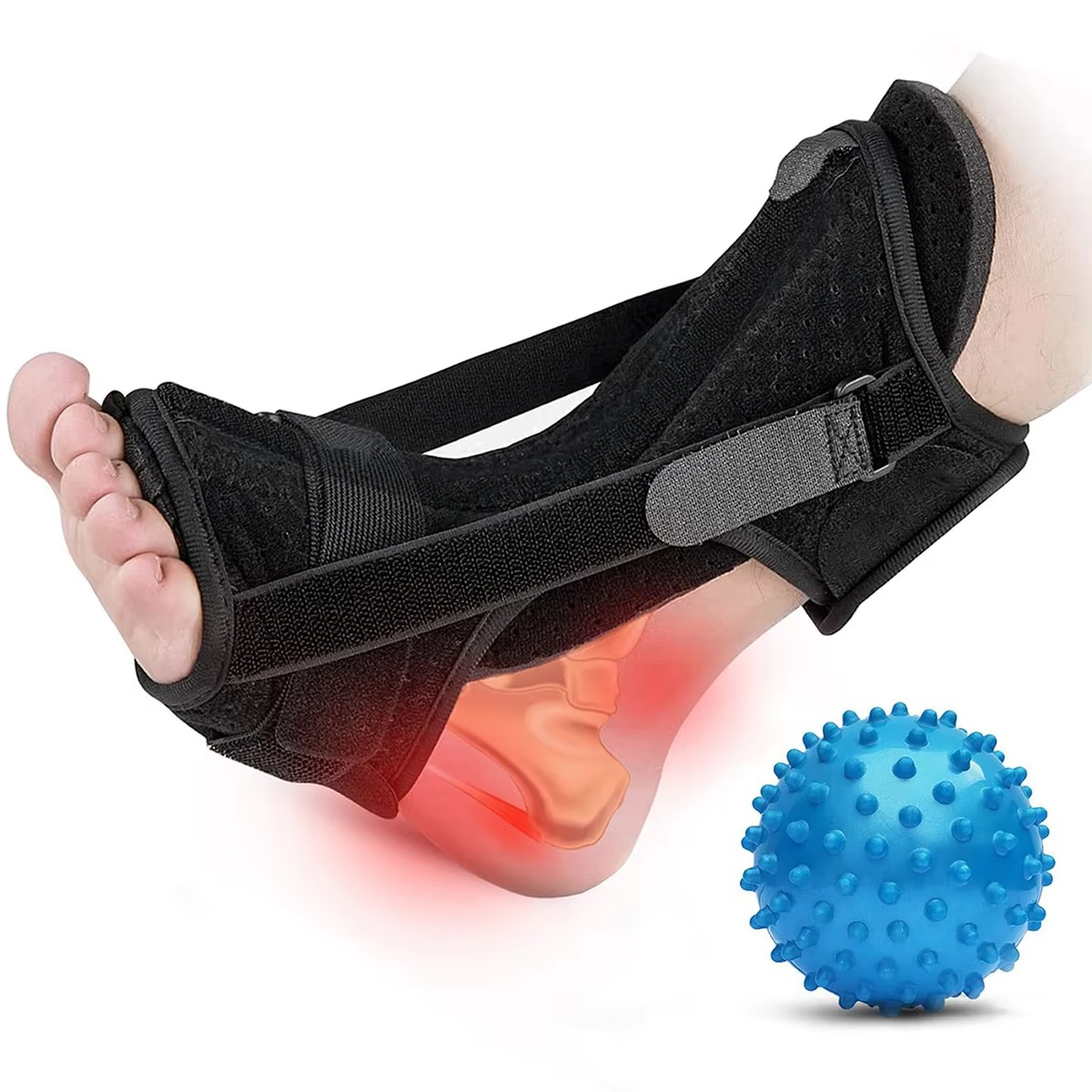 Sc9f9d9f33b64430e87757d129fe4f4bcN.png Adjustable Self-Heating Magnetic Therapy Back and Waist Support Belt - Image 1