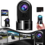 1080P HD 360?? Rotating Mini ADAS Dash Camera with 32GB Card, Night Vision, Motion Detection, and 24H Parking Mode