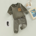 Three-quarter sleeve dress with a V-neck - Image 5