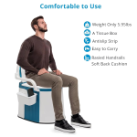 Portable Neck Fan with Built-in Power Bank and Foldable Design - Image 2
