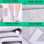 1 Pair Bamboo Foot Sleeves Compression Socks - Image 4