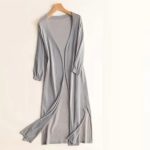 Long, quilted winter coat, warm and elegant - Image 9