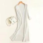 Long, quilted winter coat, warm and elegant - Image 7