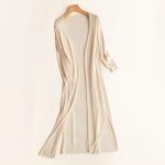 Long, quilted winter coat, warm and elegant - Image 8