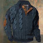 Waterproof Winter Dog Jacket - Sherpa-Fleece Lined - Built-in Harness - Image 2