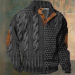 Waterproof Winter Dog Jacket - Sherpa-Fleece Lined - Built-in Harness - Image 6