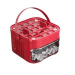 LED Christmas Candles Rechargeable With Glitter - Image 2